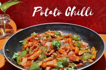 tasty & easy Potato Chilli Recipe / Potato Recipes / Starter Recipes