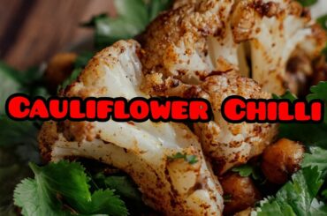 Cauliflower Chilli | Recipe | Whatsapp status #shorts