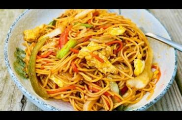 GARLIC VEGETABLE NOODLES | Chili Garlic Noodles | QUICK DINNER RECIPE | VEGETABLE STIR FRY NOODLES