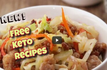 Keto Chili Black Bean Pork Cabbage Stir Fry Low Carb Recipe Free Keto Recipes Make Keto Easy