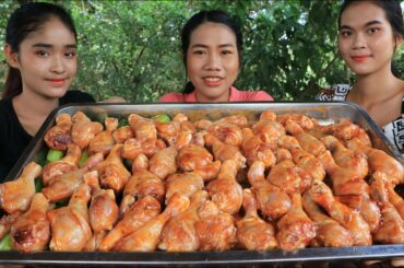 Chicken leg grilled with chili sauce recipe - Amazing cooking