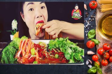 shrimp salad with papaya and chili recipe