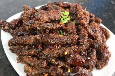 CRISPY HONEY CHILLI BEEF RECIPE