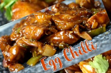 Egg Chilli | Better than Restaurant | Anda chilli at home |Quick egg recipe | Egg starter