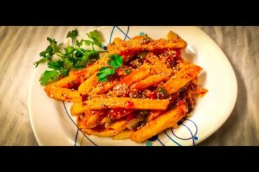 Chili Potato Recipe | Easy Appetizer Recipe | Sunita's Kitchen