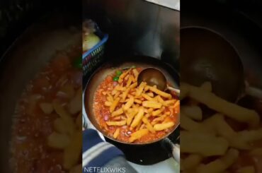 Crispy and spicy chilli potatoes recipe street foods style