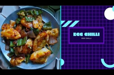 Egg chilli Recipe/ egg recipes