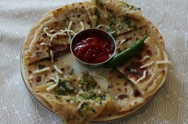 Chilli Cheese Paratha | Cheese Paratha | Chilli Paratha | Spicy Cheese Paratha | Paratha Recipe