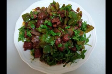 Yummy Sausage Chilli | Indian style | Homemade recipe