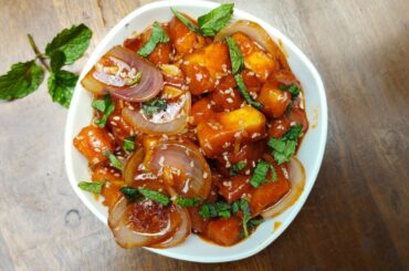 |Paneer Chilli Recipe| Restaurant Style Paneer Chilli At Home|