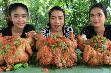 Chicken crispy with chili soup recipe - Amazing cooking