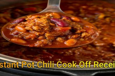 Instant Pot Chili Cook Off Recipe