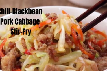 Keto Chili-Blackbean Pork Cabbage Stir-Fry - Custom Keto Recipes