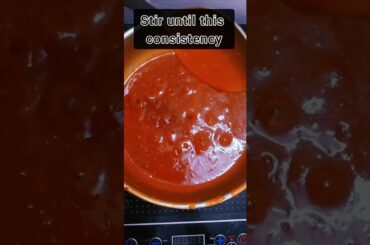 Red chilli sauce recipe | Homemade red chilli sauce Recipe #redchillisauce #shorts #thejainkitchen