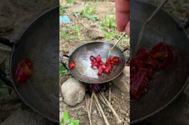 Miniature Real Cooking Chili Recipe  | World Smallest Mini Kitchen Cooking Recipe #Shorts