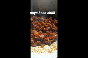 Soya bean chili recipe/ easy way to cook soya bean chili without capsicum!