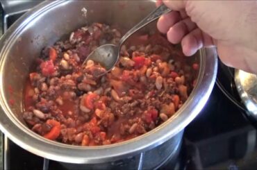 Fastest and Simple Chili Recipe at YouTube Channel DIY Chili Con Carne means Chili with Meat