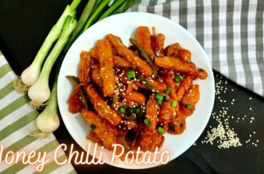Crispy Honey Chilli Potato Recipe