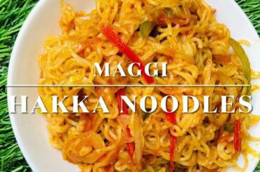 Maggi hakka noodles//Maggi chilli recipe//instant Hakka noodles