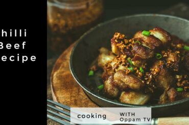 Chilli Beef Recipe l Beef Chilli  l Chilli with Beef Recipe