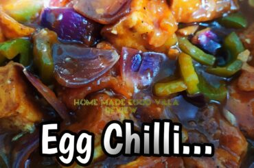 How to make EGG CHILLI Recipe | Anda Chilli Recipe Restaurant style...|