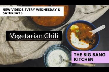 Vegetarian Chili | Rajma Recipe | Easy Lunch Ideas | Quick Meal Idea