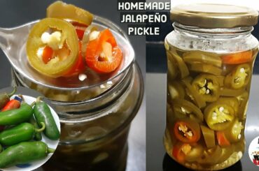 Easy Homemade Jalapeno(Mexican chili Pepper) Pickle Recipe - Pickling Jalapenos - Pickled Jalapenos
