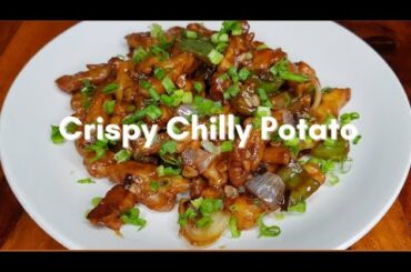 Super Tasty & Crispy Chilli Potato Recipe.| Easy to make in Hindi |Bhawna Adhikari|