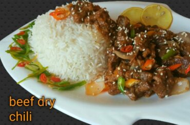 how to make beef dry chili | beef dry chili recipe | beef chili recipe  | beef chili  dry recipe