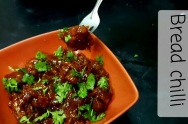 Bread chilli | chilli Bread in tamil |Bread recipe in tamil by shiyamala's cooking