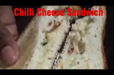 #Shorts | How to make Chilli Cheese  Sandwich Recipe in Tamil | 2 minutes Recipe in Tamil| #sandwich