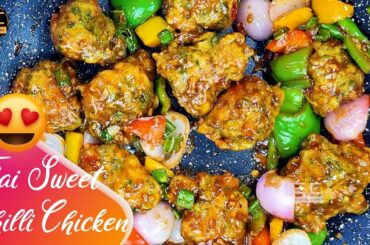 Sweet Chilli Chicken Thai Style | Sweet Chicken Thai Syle Recipe | By Easy Cooking