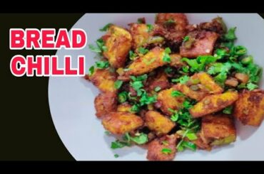 Bread Chilli Recipe//Kids Breakfast Recipe//Starter Recipe by Time4cook