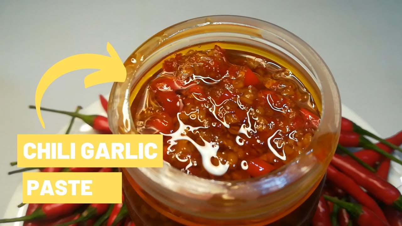 How to make Chili Garlic Paste using Manual Blender Chili Garlic
