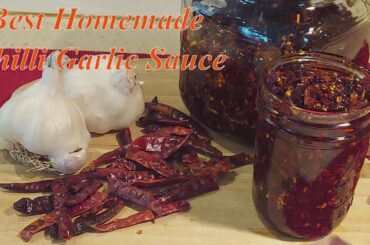 Best Homemade Chilli Garlic Sauce / Easy Recipe