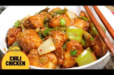 Chili Chicken Recipe - Restaurant style Chili Chicken Recipe by Flavoredd By Nikki