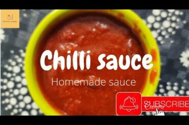 How to make red chilli sauce | Red chilli sauce recipe | easy red chilli sauce recipe