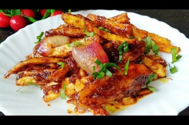 Chilli Potato Recipe || Potato Recipe || Chilli Aloo || My Modern Cuisine