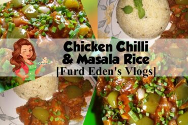 Chicken Chilli with Masala Rice #Easy and Simple Recipe
