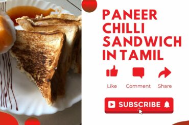 Paneer Chilli Sandwich in Tamil || Very Easy & Delicious Recipe || Palakkad Maami Recipes