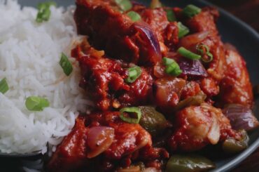 Simple Hakka Style Chili Chicken