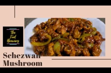 Easy Schezwan Mushroom Recipe | Mushroom Recipe | Easy Chilli Mushroom Recipe | Easy Mushroom Recipe