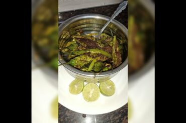 Fry Green Chilli'S Recipe | Easy & Simple Recipe | Spicy Chilli Recipe,