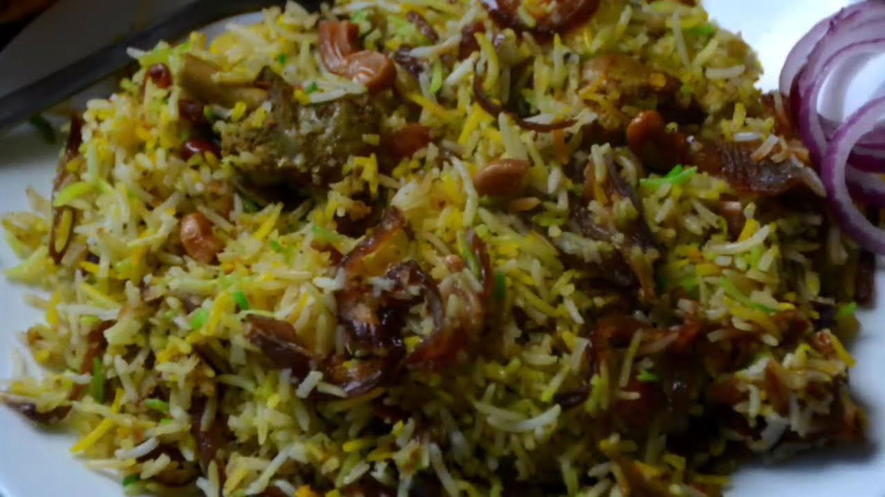 green chilli mutton mix biryani special recipe Chili Chili