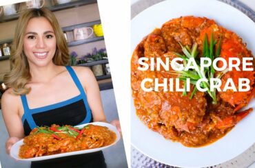 Singapore Chili Crab | Easy Singapore Chili Crab Recipe | Chili Crab Dish - Chef Sheilla