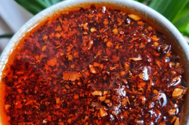 Homemade chilli paste