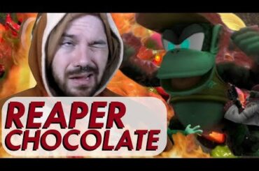 I ate the Vat19 chocolate bar (9M SHU) on stream without milk or anything. It made it hard to play Donkey Kong Country 2