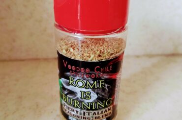 Italian seasoning with REAL heat. Tremendous!