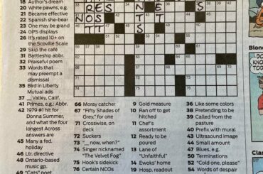 26 Across. I guess they’re not *wrong*. Quite the misrepresentation though.