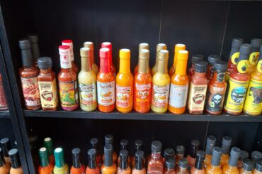 In the deli North Devon Chilles in Barnstaple